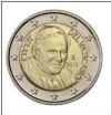 Vatikán forgalmi 2 euro '' XVI. Benedek ''2013 UNC!